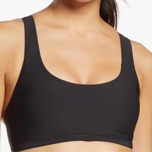 SPANX Low Impact Sports Bra Very Black Small